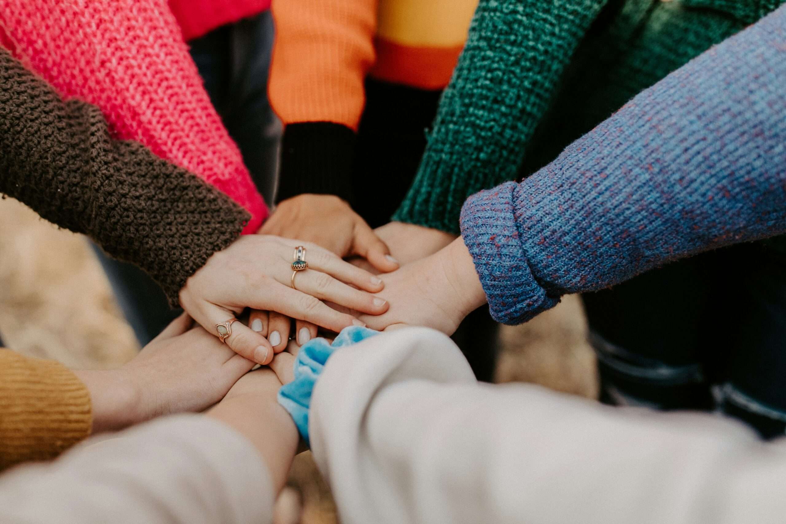 Community supporting each other through recovery